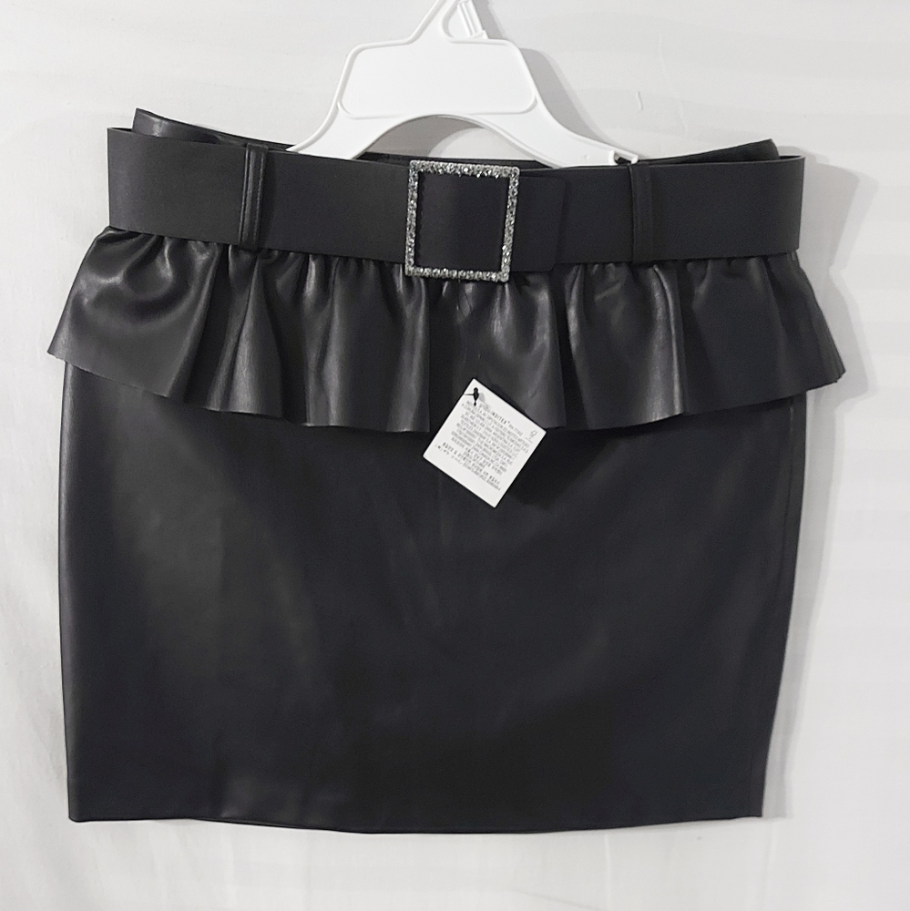Zara skirts size medium Color Black - Picture 6 of 10